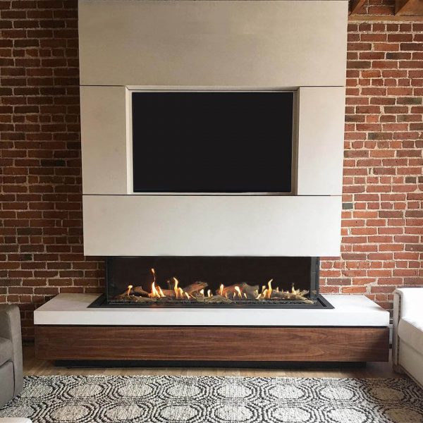 Modern Indoor and Outdoor Frameless Fireplaces | Flare Fireplaces