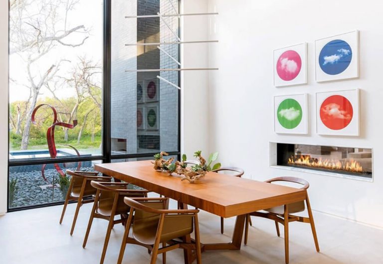 Double-Sided Fireplace Ideas: How Much of the Next Room Do You Want to See?