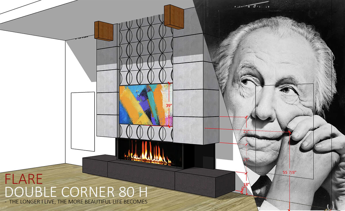 Modern Gas Fireplace