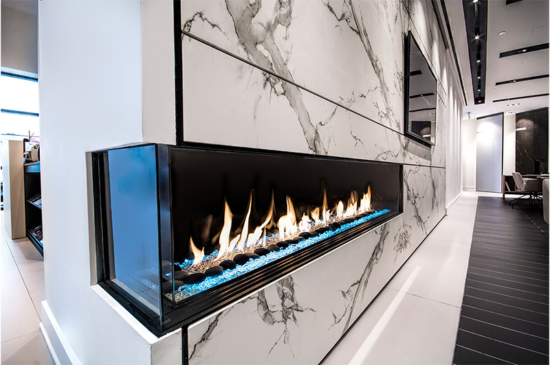 Cosentino-2 Cosentino Flare Left Corner 80 Fireplace