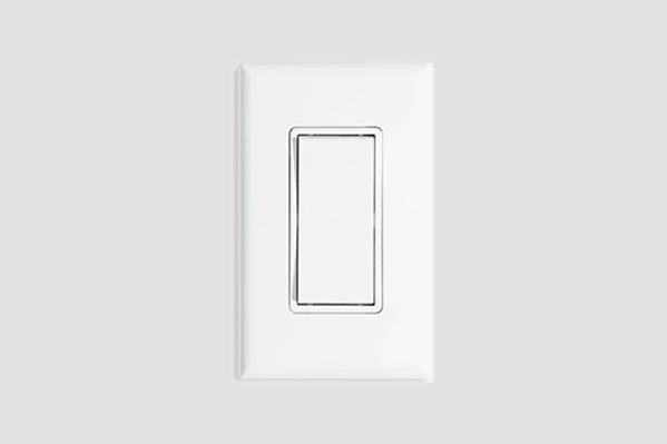 Wall-switch control for a Flare gas fireplace