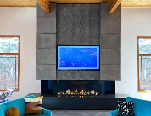 Corner Fireplaces: Frameless Linear Gas Designs by Flare