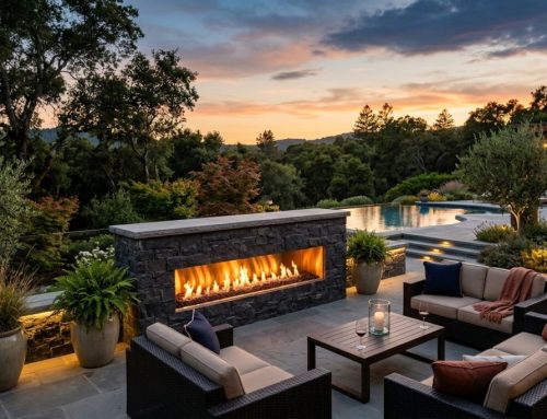 Modern Outdoor Linear Gas Fireplaces: A Design Guide for Luxury Outdoor Living
