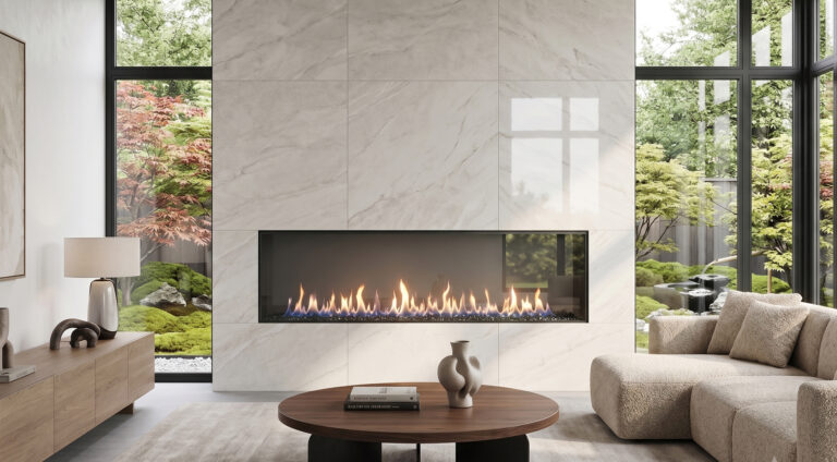 Flare FF-100-H front facing gas fireplace
