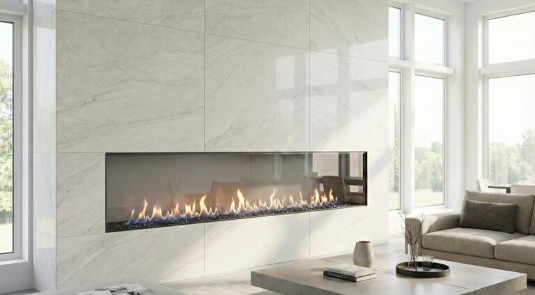 Flare FF-100 front facing gas fireplace