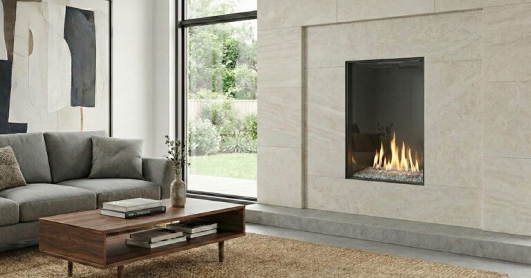 Flare FF-25-EH front facing gas fireplace