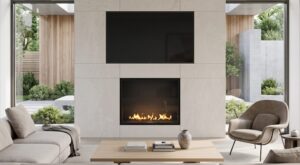 Flare FF-30-H front facing gas fireplace