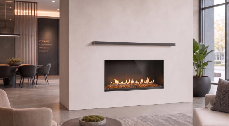 Flare FF-30-R front facing gas fireplace