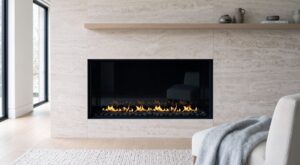 Flare FF-60-EH front facing gas fireplace