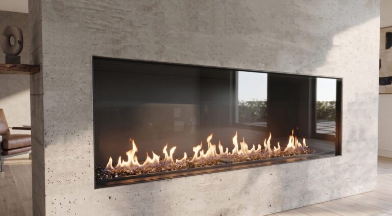 Flare FF-60-H front facing gas fireplace