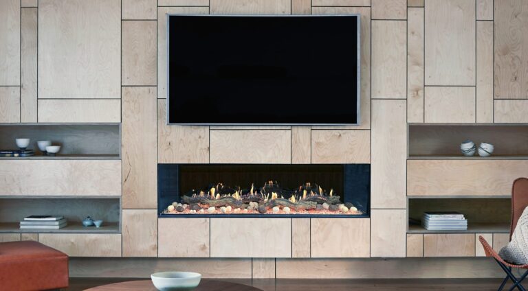 Flare FF-70 front facing gas fireplace