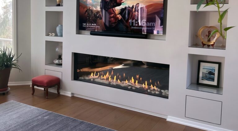 Flare FF-80-H front facing gas fireplace