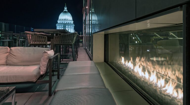 Flare ST-100-H see through gas fireplace