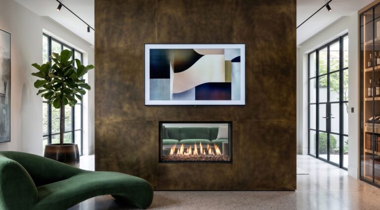 Flare ST-30-R see through gas fireplace