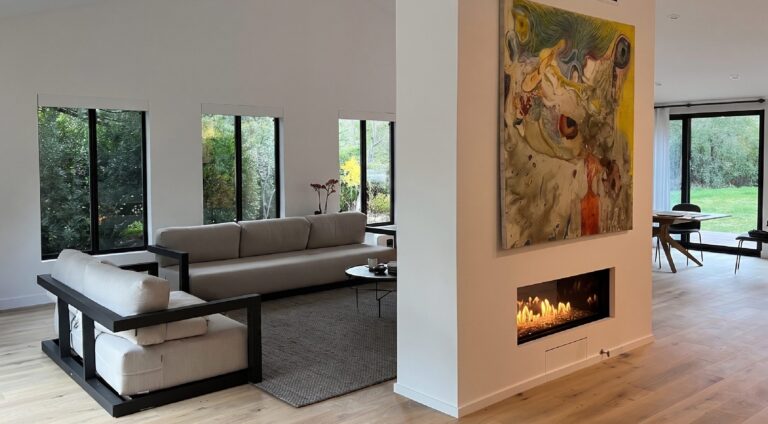Flare ST-45 see through gas fireplace