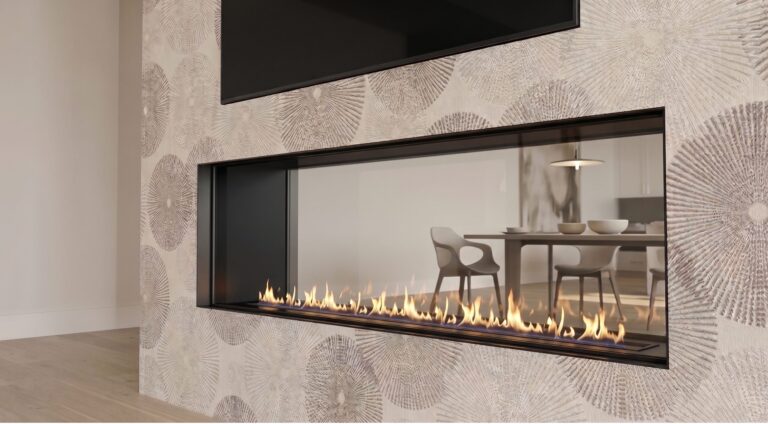 Flare ST-100-EH see through gas fireplace