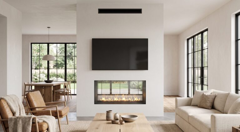 Flare ST-60-EH see through gas fireplace