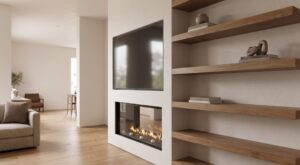 Flare ST-70-EH see through gas fireplace