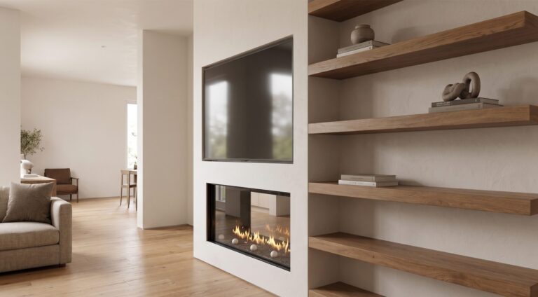 Flare ST-70-EH see through gas fireplace