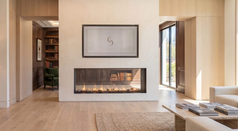 Flare ST-80-EH see through gas fireplace