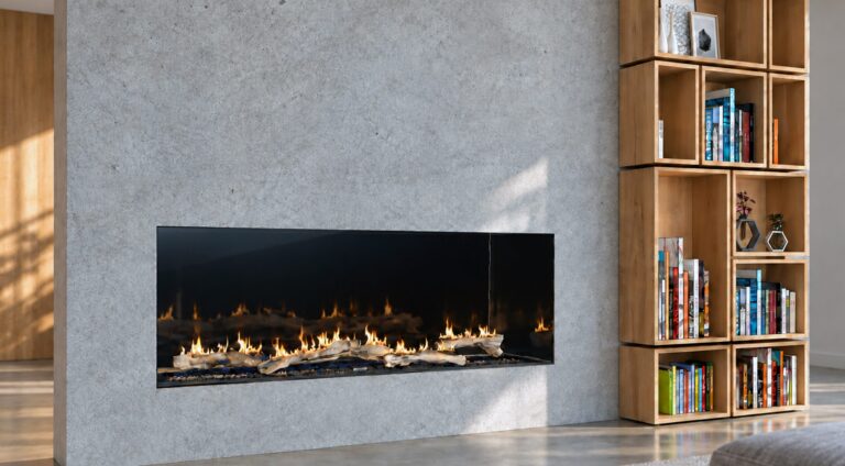 Flare FF-70-H front facing gas fireplace